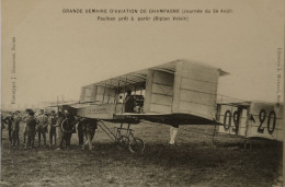 Aviation // Grande Semaine D'Aviation De Champagne //  Paulhan Pret A Patir 19?? - Aviateurs