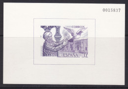 1986 PRUEBAS OFICIALES EDIFIL 10. NUEVO **/MNH. VALOR CATALOGO 89€. - Feuillets Souvenir