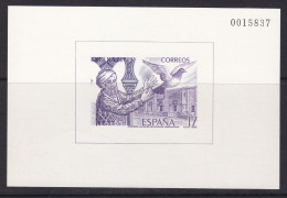 1986 PRUEBAS OFICIALES EDIFIL 10. NUEVO **/MNH. VALOR CATALOGO 89€. - Souvenirbögen