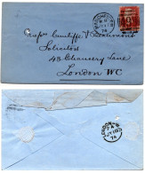 UK, GB, Great Britain, Letter From Manchester To London 1874 - Cartas & Documentos