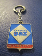 Porte-Clé Publicitaire Ancien/Energie/ "Camping GAZ International/LUMOGAZ/Vers 1960-70       POC734 - Key-rings