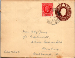 44661 - Großbritannien - Brief , Hamburg - Gelaufen 1937 - Cartas & Documentos