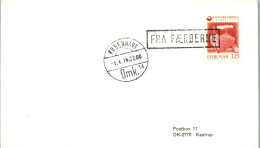 44651 - Dänemark - Brief , Kopenhagen - Kastrup - Nicht Gelaufen 1976 - Lettres & Documents