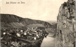 44459 - Deutschland - Bad Münster Am Stein , Panorama - Gelaufen 1908 - Bad Muenster A. Stein - Ebernburg