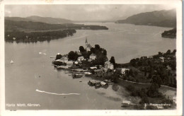 44432 - Kärnten - Maria Wörth , Panorama , Fliegeraufnahme - Gelaufen 1946 - Maria Wörth