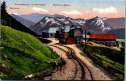 44418 - Salzburg - Schafbergalpe , Gasthof U. Station , Eisenbahn , Bahn , Dachstein - Nicht Gelaufen 1913 - St. Gilgen