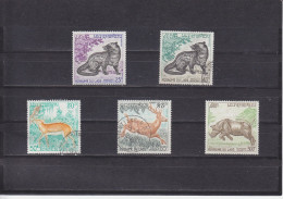 LAOS - O / FINE CANCELLED - 1971 - WILD FAUNA - Yv. 236/9 + PA 83     Mi. 318/22 - Laos