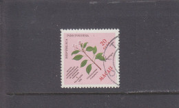MACAU - MACAO - O / FINE CANCELLED - 1958 - MEDICAL PLANT -   Yv. 385     Mi. 415 - Used Stamps
