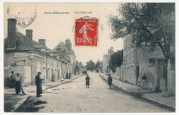 CPA - COUR-CHEVERNY (Loir Et Cher) - Rue Nationale - Cheverny