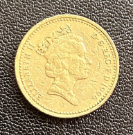 $$GB896 - Queen Elizabeth II - 1 Pound Coin - 3rd Portrait - Celtic Cross - Great-Britain - 1996 - 1 Pond
