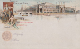 Carte  Entier  Postal    U.S.A    WORLD ' S  COLUMBIAN   EXPOSITION    CHICAGO   1893 - 1893 – Chicago (Die Vereinigten Staaten)