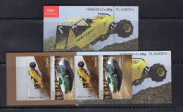 Iceland 2011 4v - 4 X 50Kr Car Auto Offroad MNH - Carnets