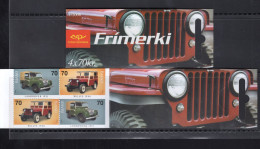 Iceland 2006 4v - 4 X 70Kr Car Auto Jeeps Landrover Willys MNH - Libretti