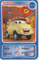 Carte Collector Disney/Pixar Auchan. N° 136/180   "LUIGI FERRARI" (CARS) 2013 - Disney