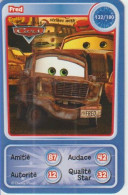 Carte Collector Disney/Pixar Auchan. N° 132/180   "FREDI" (CARS) 2013. - Disney