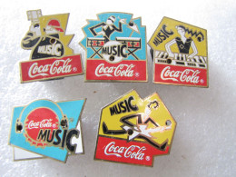 PIN'S    LOT 5  COCA COLA - Coca-Cola