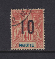 Mayotte, Scott 28b (Yvert 27A), Used - Used Stamps