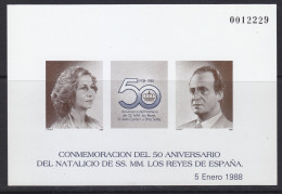1988 PRUEBAS OFICIALES EDIFIL 15. NUEVO **/MNH. VALOR CATALOGO 120€. - Souvenirbögen