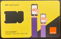 Tunisie Tunisia Orange Telecom GSM  Nano SIM Card Used Logo 3G 4G 5G - Tunesië