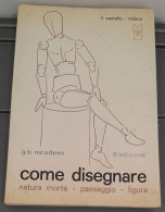 Come Disegnare G.B. Nicodemi - Il Castello 1979 - Arte, Architettura