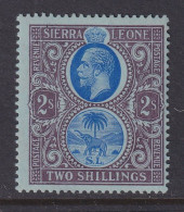 Sierra Leone, Scott 116 (SG 125), MHR - Sierra Leone (...-1960)