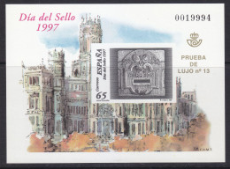 1997 PRUEBAS OFICIALES EDIFIL 62. NUEVO **/MNH. VALOR CATALOGO 35€. - Fogli Ricordo