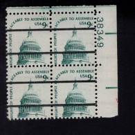 1881953412 1975 SCOTT 1591a (XX) POSTFRIS MINT NEVER HINGED - DOME OF CAPITOL PLATE BLOCK 38349 - Unused Stamps