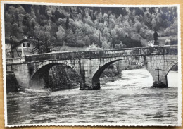 PHOTO FORMAT CARTE POSTALE SAINT URSANNE SUISSE LE DOUBS PONT - Saint-Ursanne