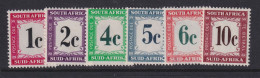 South Africa, Scott J46-J51 (SG D45-D50), MNH - Strafport