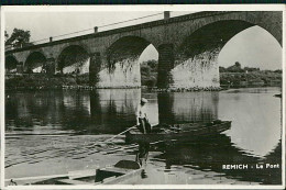 LUXEMBOURG - REMICH - LE PONT - ED. SIBENALER - MAILED 1955 (16641) - Remich