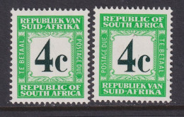 South Africa, Scott J63, J69 (SG D62b, D64), MLH - Strafport