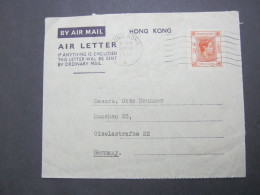 HONGKONG , Aerobramm 1951 - Cartas & Documentos