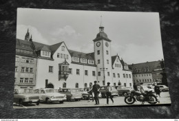 A3158   Freiberg , Rathaus - 1973 / Animiert  / Auto / Car / Coche / Voiture - Freiberg (Sachsen)