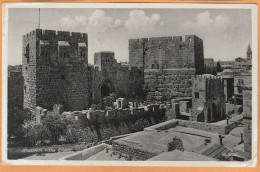 Jerusalem Palestine Old Postcard - Palestine