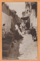 Jerusalem Palestine Old Real Photo Postcard - Palestine