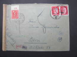 FELDPOST , Schweiz ,  1943 , Brief Eines Schweizer Freiwilligen (Namensgleich) Mit Ukrainemarken , Selten - Feldpost 2e Wereldoorlog