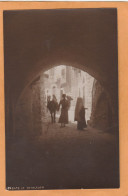 Jerusalem Palestine Old Real Photo Postcard - Palestine