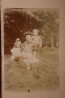 Photo 1890's Famille Mère Enfant Femme élégante France Tirage Albuminé Albumen Print Vintage - Ancianas (antes De 1900)