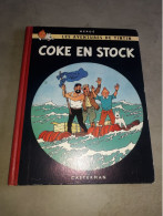 TINTIN COKE EN STOCK EDITION ORIGINALE B24 - Hergé