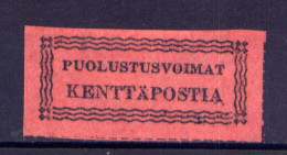 Finnland Militärfeldpost Nr.1          *  Unused       (759) - Militari