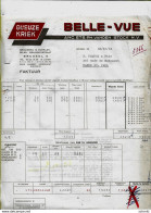 -Facture-bières,GUEUZE,kriek ,BELLE VUE-Anc. Ets.Vanden Stock - 31/12/65- Vers Haine - Rechnungen