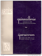 Catalogue ARTES; Quincaillerie-supplément 1959-29 Pages-(21cm.26 Cm - Perfumería & Droguería