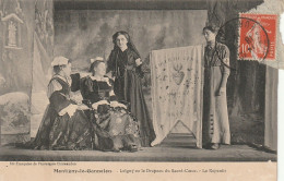 MONTIGNY LE GANNELON Loigny Ou Le Drapeau Du Sacré-cœur Le Repentir Circulée 1913 - Montigny-le-Gannelon