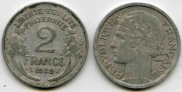 France 2 Francs 1949 GAD 538b KM 886a.1 - 2 Francs