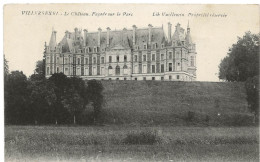 Villersexel : Le Château, Façade Sur Le Parc (Editeur Vuillemain) - Villersexel