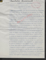 LOT DE DOCUMENTS COMMERCIAUX CONCENTRATION AMMONIACALE TERRENOIRE ( SOUDE ) SOLVAY & CIE À DOMBASLE SUR MEURTHE : - Manuscrits