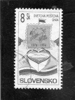 1994 Slovacchia - 120° Ann. UPU - Oblitérés