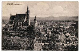 Krems An Der Donau Lower-Austria 1908 Unused Postcard. Publisher Phot. U. Verlag Johann Saska, Krems A. D. Donau - Krems An Der Donau