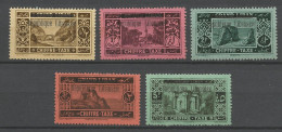 GRAND LIBAN TAXE Série Complète N° 16 à 20  NEUF*  CHARNIERE / Hinge  / MH - Timbres-taxe