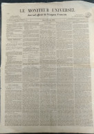 1853 JOURNAL OFFICIEL DE L'EMPIRE FRANCAIS -LE MONITEUR UNIVERSEL - NAPOLEON III - TURQUIE - 1850 - 1899